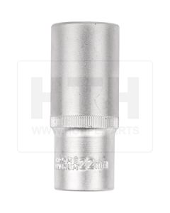 1/2'' Sechskant-Stecknuss, lang, 22mm
