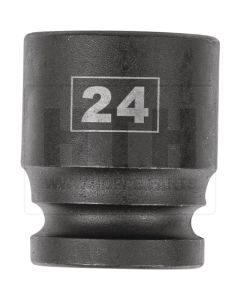 1/2'' Sechskant-Kraftstecknuss, 24mm