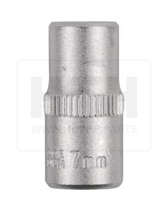 1/4'' Sechskant-Stecknuss, 7mm