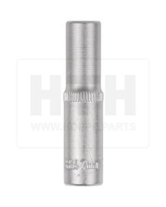 1/4'' Sechskant-Stecknuss, lang, 7mm