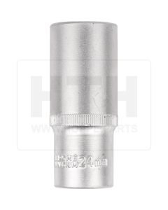 1/2'' Sechskant-Stecknuss, lang, 24mm