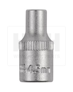 1/4'' Sechskant-Stecknuss, 4,5mm