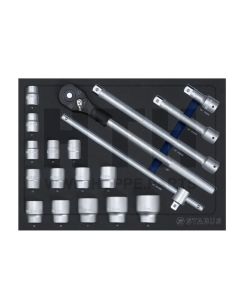 1/1 Einlagen Steckschlüssel 3/4'' 19tlg