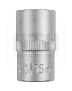 1/2'' Sechskant-Stecknuss, 15mm