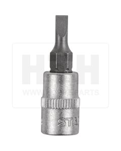 1/4'' Bit-Stecknuss Schlitz, 4mm