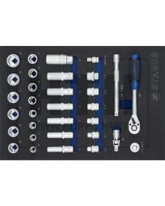 1/2 Einlagen-Set Steckschküssel 3/8''