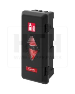 Feuerlöschk schwarz/schwarz 310x671x247