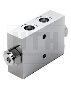 Doppel entsp. Rückschlagventil 3/8" BSP