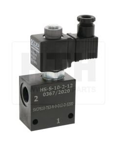 2/2-Wegeventil NC 1/2" 12V