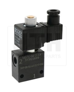 2/2-Wegeventil NC 1/4" 12V