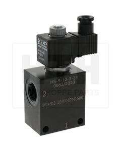 2/2-Wegeventil NC 3/4" 24V