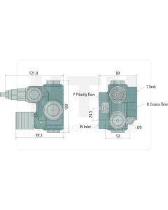 Volumenstromregler DBV mit Stutzen
