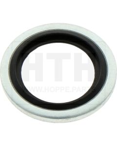 Zolldichtring 3/8" mit Gummilippe