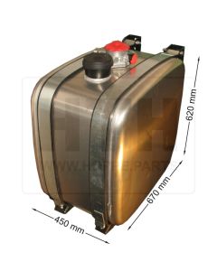 Hydrauliktank 155 l AL 450x620x670 RF