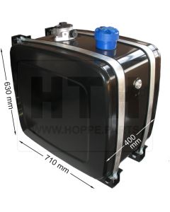 Hydrauliktank 170 l ST 400x640x710 RF