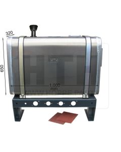 Hydrauliktank 170 l AL 1000x650x350