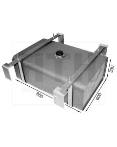Hydrauliktank 147 l ST 880x330x600