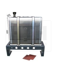 Hydrauliktank 130 l AL 750x650x350
