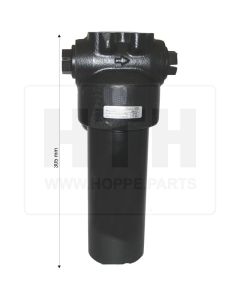 Hochdruckfilter 180 l Schluckvolumen