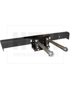 Querkonsole 900 mm mit zwei Pendelarmen