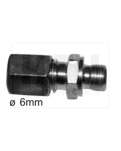 Einschraubstutzen für Geber, 6 mm 1/8"