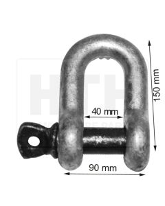 Schäkel geschweift für 8,5 t