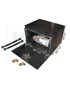 Montagebox ST black 600x400x500 BEC-600
