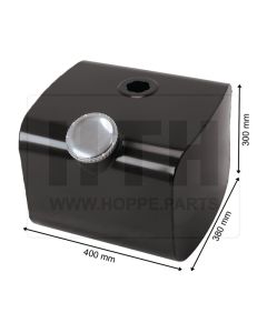 Dieseltank 40 l Stahl 400 x 300 x 380