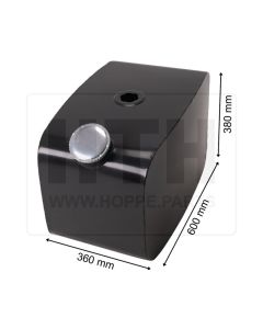 Dieseltank 73 l Stahl 360 x 380 x 600