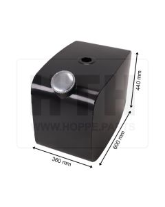 Dieseltank 84 l Stahl 360 x 440 x 600