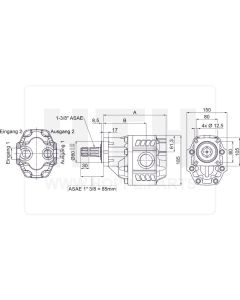 Hydraulikpumpe NPGH-133 L