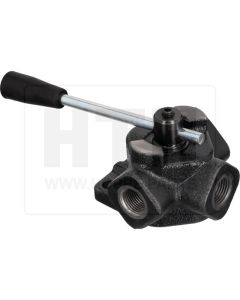 3-Wege-Umschalter 1/2" 380 bar max.