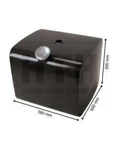 Dieseltank 162 l Stahl 580 x 500 x 600