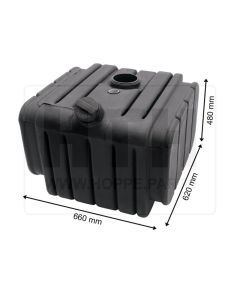 Dieseltank 200 l KST 660 x 480 x 620