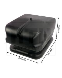 Dieseltank 100 l KST 560 x 440 x 640