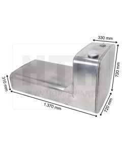 Schuhtank 360 l Alu 1370 x 720 x 720