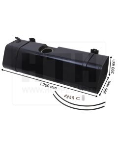 3-Eck-Dieseltank 110 l Stahl