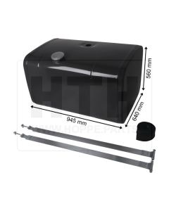 Dieseltank 300 l Stahl 945 x 560 x 640