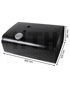Dieseltank 150 l Stahl 800 x 360 x 620