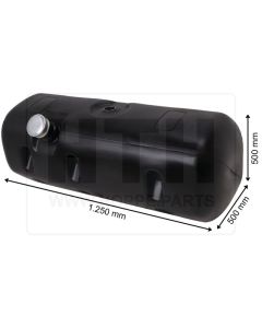 Dieseltank 200 l KST 1250 x 500 x 500