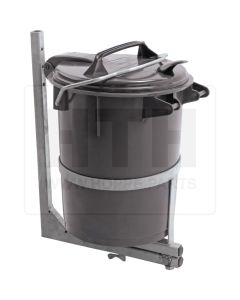 LKW-Mülleimer 35 Liter mit Halter