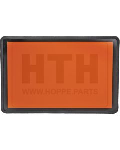Warntafel 11H, orange