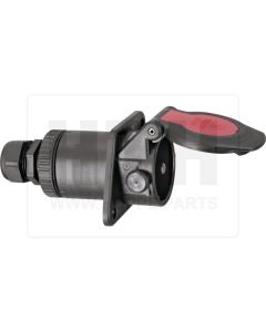 EBS-Steckdose 24V 7-polig