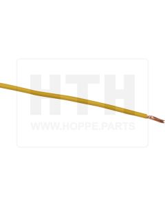 Kabel 1-adrig gelb, 1,5 mm²