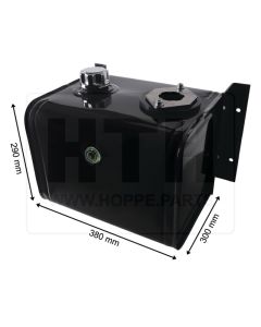 Dieseltank 30 l Stahl 380 x 290 x 300