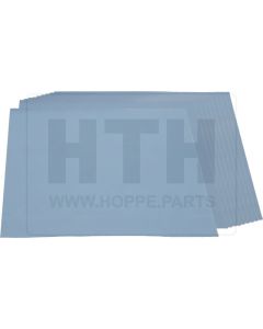 Schleifpapier, 1200er Körnung, 10 Bögen