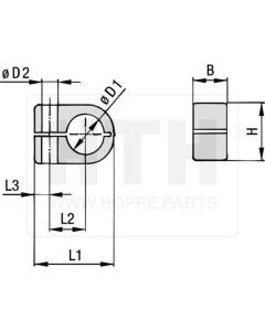 Schellenkörper Gr. 2 Ø 10mm