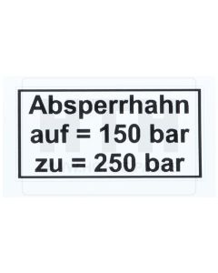Aufkleber - Umschaltung -