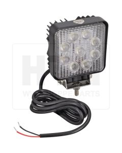 Arbeitsscheinwerfer - 9 LEDs, eckig -
