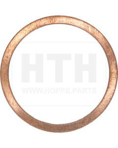 Dichtring 30x36x2 , Kupfer